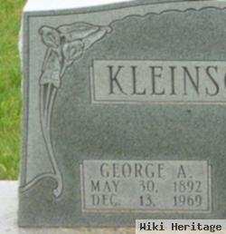 George A Kleinschmidt