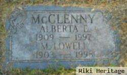 Alberta Ellen Richards Mcclenny