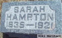 Sarah Jennings Hampton