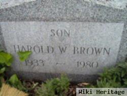 Harold W. Brown