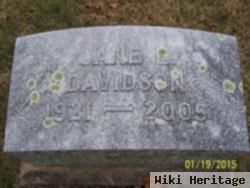 Jane E. Davidson