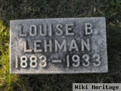 Louise B Lehman