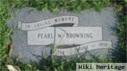 Pearl W Browning