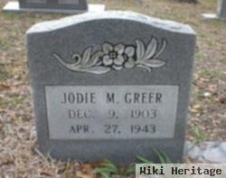 Joseph "jodie" Matthew Greer