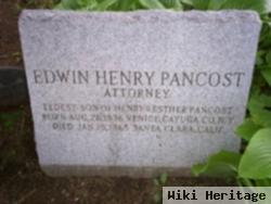 Edwin Henry Pancost