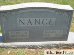 Ellen Priscilla Nance Nance