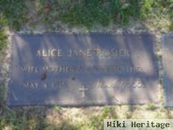 Alice Jane Rosier