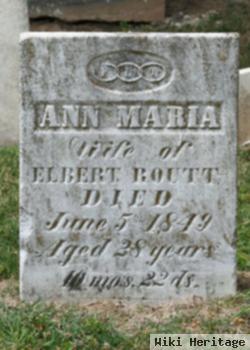 Ann Maria Ross Routt