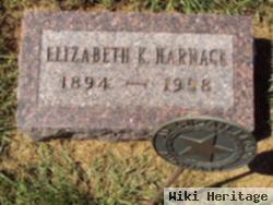 Elizabeth K Lang Harnack