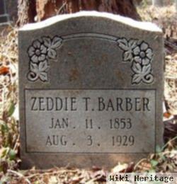 Zadock Tyson "zeddie" Barber