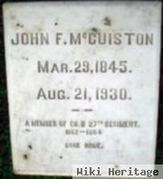 John Franklin Mccuiston