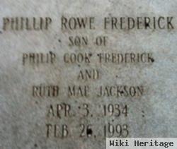 Phillip Rowe Frederick