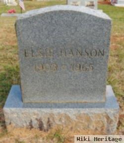 Elsie Brown Hanson