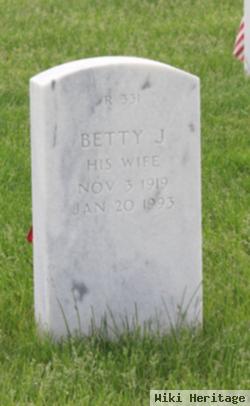 Betty J Whicker