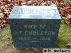 Catherine Flory Embleton