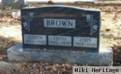 Judith Ellen "judy" Brown