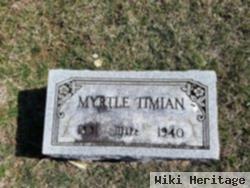 Myrtle Graff Timian