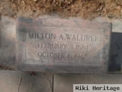 Milton A. Waldrep