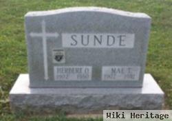 Herbert Olander Sunde