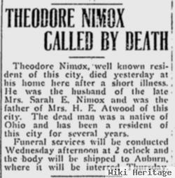 Theodore Nimox