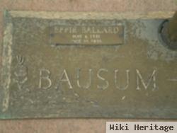 Effie Ballard Bausum