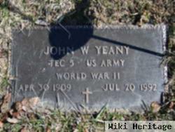 John William Yeany