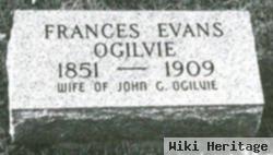 Mary Francis "fannie" Evans Ogilvie