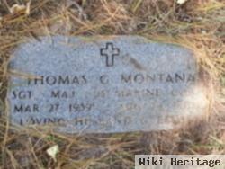 Sgt Maj Thomas G. Montana