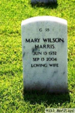 Mary Wilson Harris