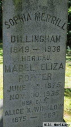 Mabel Eliza Dillingham Porter