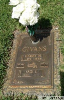 Harry M Givans