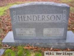 Onie Mae Green Henderson