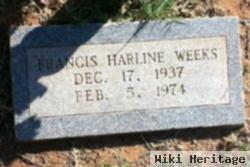 Francis Harline Weeks