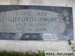 Carol Jane Gifford Swope