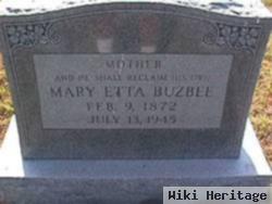 Mary Etta Guthrie Buzbee