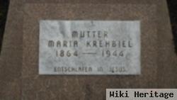 Maria Krehbiel Krehbiel