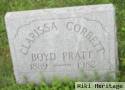 Clarrissa "clara" Corbett Pratt