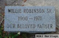Willie Robinson, Sr
