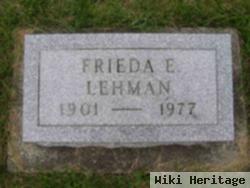 Frieda E Lehman