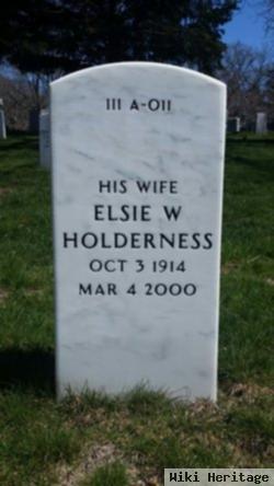 Elsie Jeanne Weber Holderness