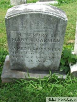 Mary C Garman Carpenter