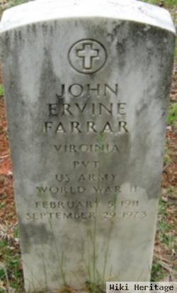 John Ervine Farrar