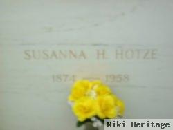 Susanna H Hotze