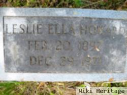 Leslie Ella Howard