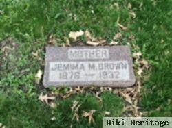 Jemima M Brown