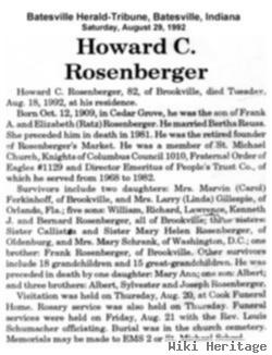 Howard Charles Rosenberger