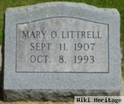 Mary O Littrell