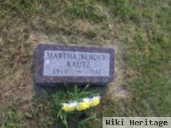 Martha M Bender Kautz