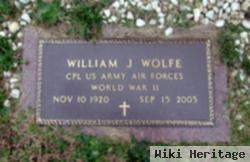 William J Wolfe