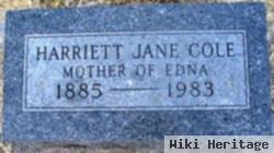 Harriett Jane Cole